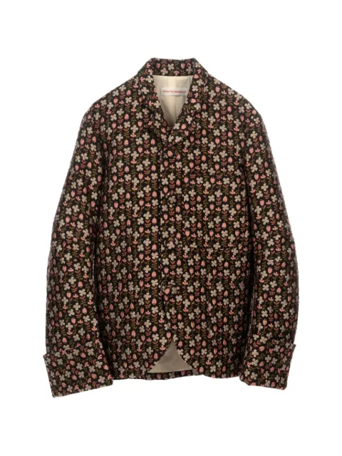 Walter Van Beirendonck Royal floral-print blazer Black 1007