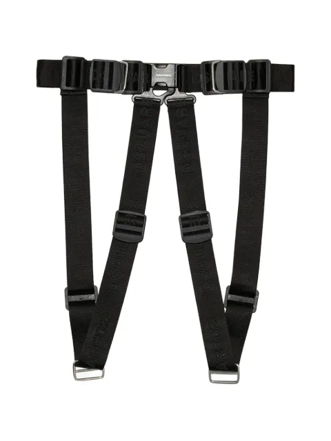 DSQUARED2 Logo-tape harness belt Black BEM046320205729