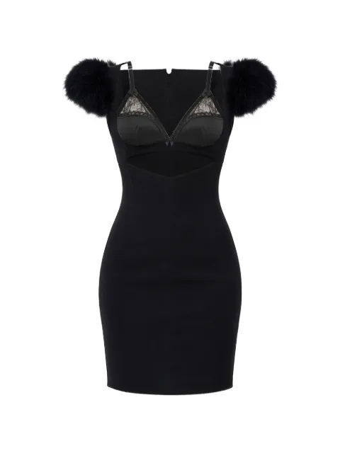 DSQUARED2 cut-out mini dress Black S72CV0444S60581