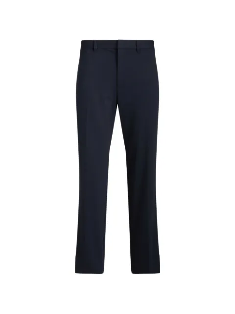 Emporio Armani belt-loop tailored trousers Blue EM001505AF24843