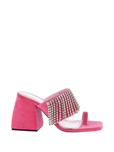 Nodaleto crystal-embellished sandals Pink NO1112141
