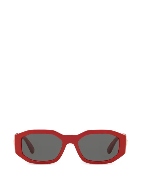 Versace logo-plaque sunglasses Red VE436153308753