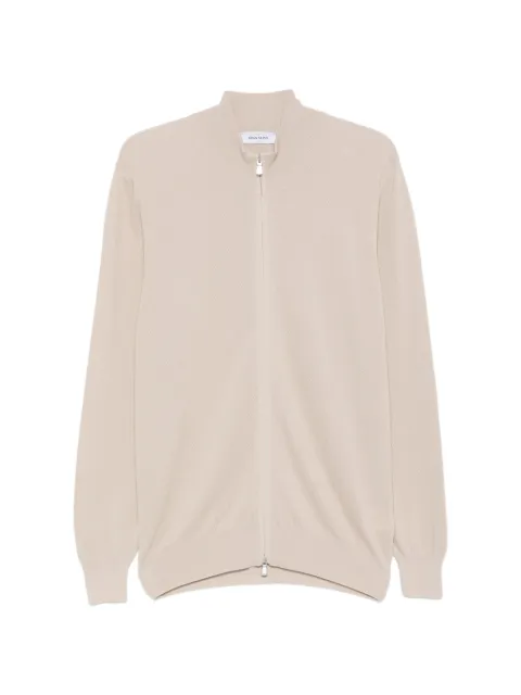 Gran Sasso zip-fastening cardigan Neutrals 5717820678