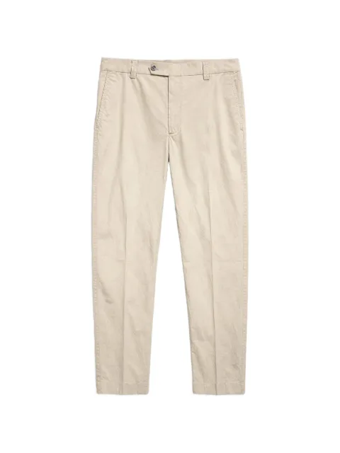 LES HÉRITIERS straight-leg tailored trousers Neutrals MASNOUPANT