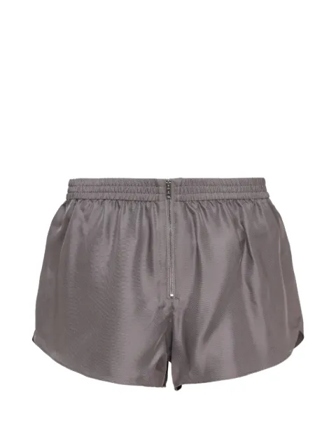 Alexander Wang silk track mini shorts Grey 1WC226400100060A