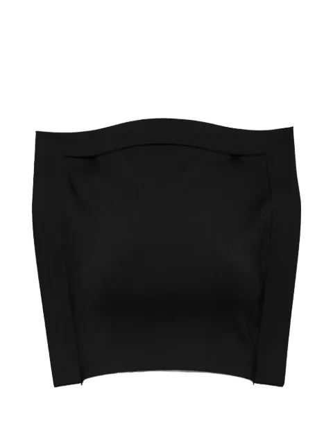 Alexander Wang strapless cropped top Black 1KC226104400001