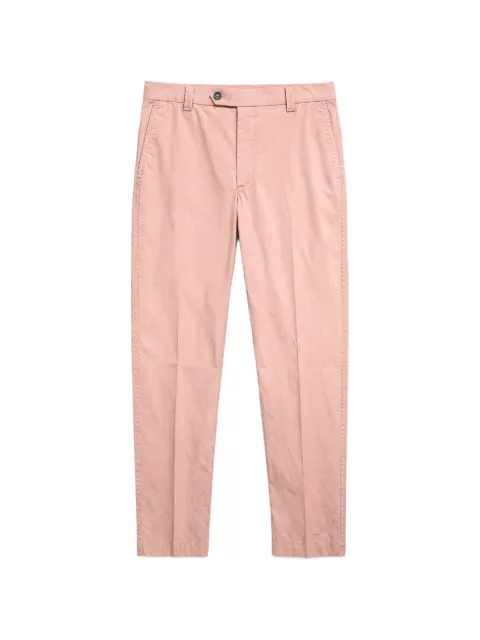 LES HÉRITIERS straight-leg tailored trousers Pink MASNOUPANT