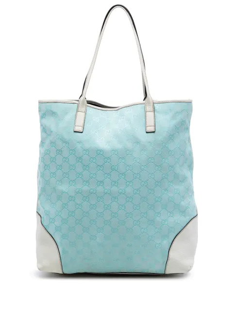 Gucci Pre-Owned 2016-2026 GG Canvas tote bag Blue 4BKCB6MQEEI117P1