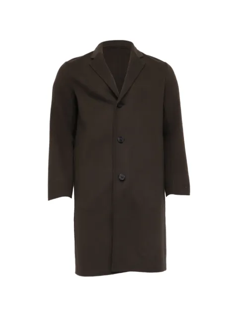 Theory 2022 single-breasted coat Brown RFCPUUSCL736683M