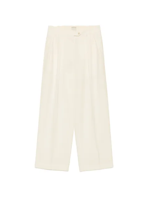 CALVIN KLEIN COLLECTION Alexandra pleated trousers White VY00417