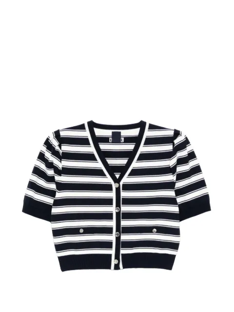 Juun.J striped cardigan Blue JW645AW01