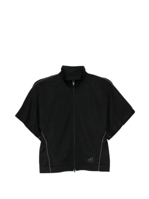 Juun.J logo-embroidered jacket Black JW6339W01