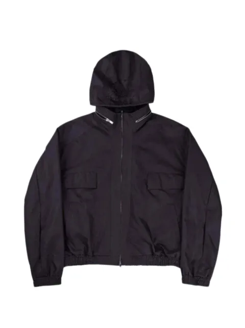 FFFPOSTALSERVICE Reia hooded zip-up jacket Purple FFFPSSS2604