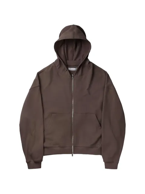 FFFPOSTALSERVICE RH zip-up hoodie Brown FFFPSSS2628