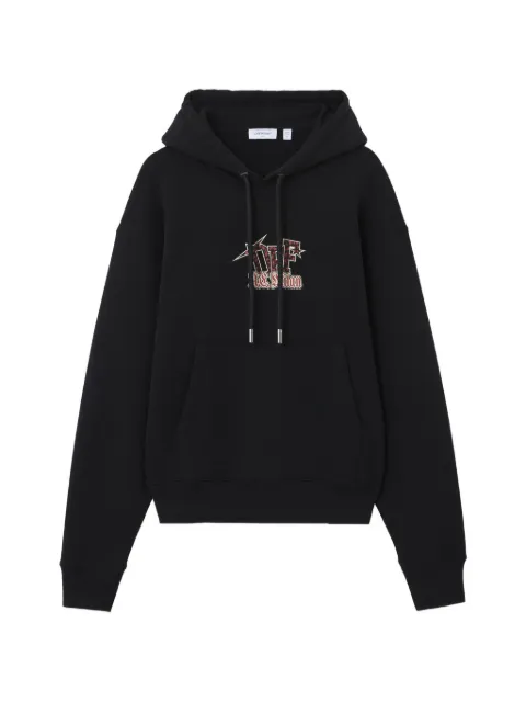 Off-White X AC Milan Arrow-print hoodie Black 44MBB12NG25F001125