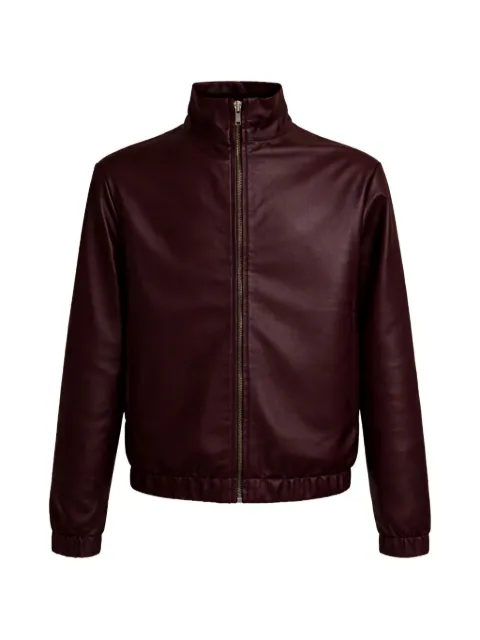 FRANZESE COLLECTION reversible leather jacket Red FR06NPTBORDEAUX