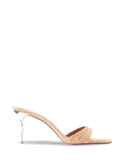 Paris Texas Lidia cork-effect stiletto sandals Neutrals PX1141