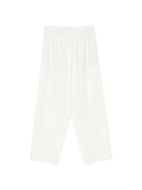Róhe elasticated-waist trousers White 41930302