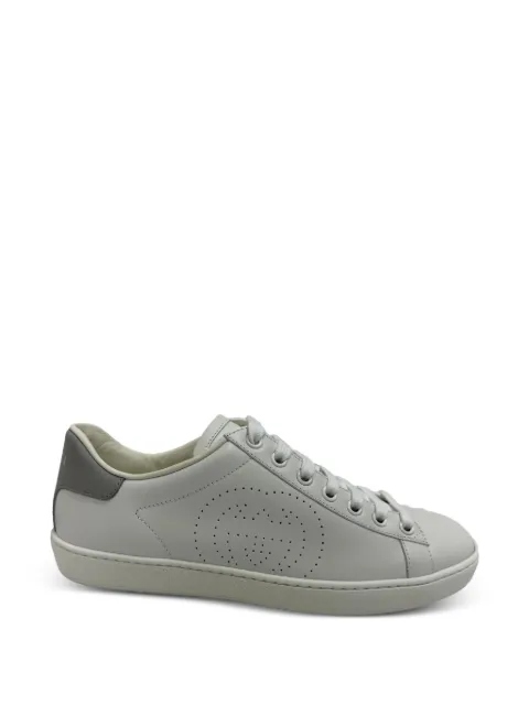Gucci Pre-Owned Late 2010s Interlocking G Ace sneakers White RFCPUGBSH734862W