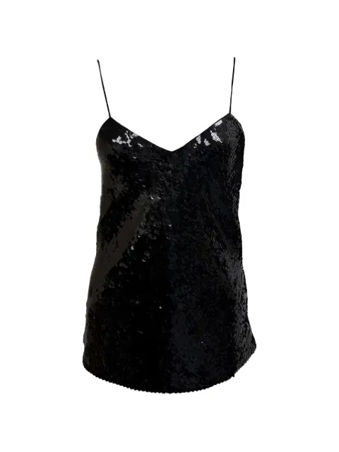 IRO Erna sequined camisole top Black RFCPUGBCL721720W