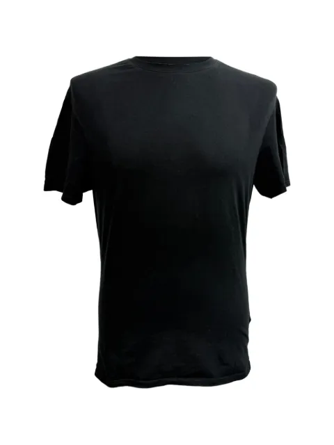 Prada Pre-Owned Round-neck T-shirt Black RFCPUGBCL705106M