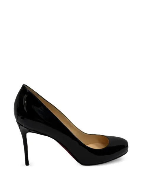 Christian Louboutin Pre-Owned Fifi round-toe pumps Black RFCPUGBSH734858W