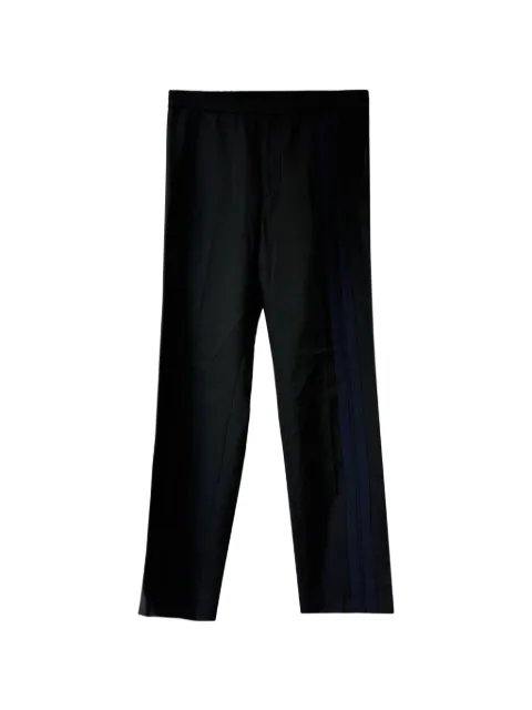 Valentino Garavani Pre-Owned Side-stripe track pants Black MRPPUGBCL511285M