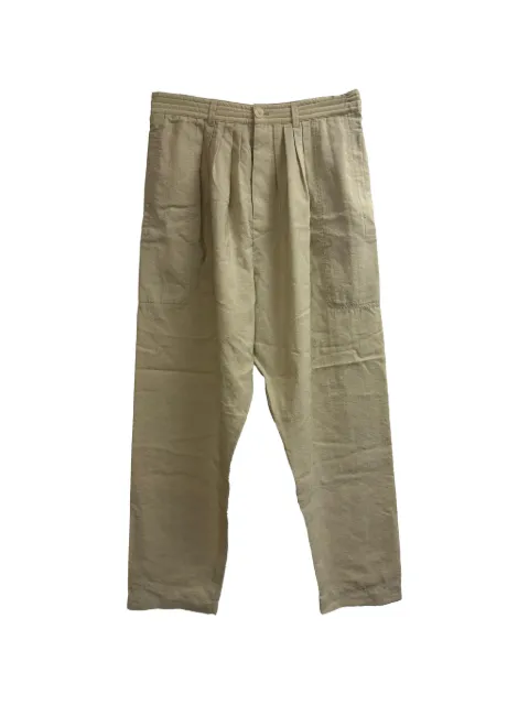 LEMAIRE pleated straight-leg trousers Neutrals RFCPUGBCL735820W