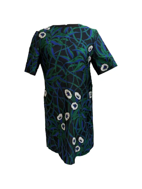 Marni Pre-Owned Printed shift dress Blue HNPUGBCL720767W