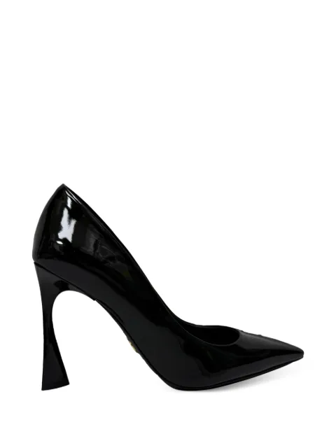 Stella McCartney Pre-Owned Elsa sculpted-heel pumps Black RFCPUGBSH717869W