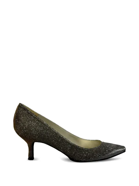 Stuart Weitzman Power 50 pointed-toe pumps Silver RFCPUGBSH717730W