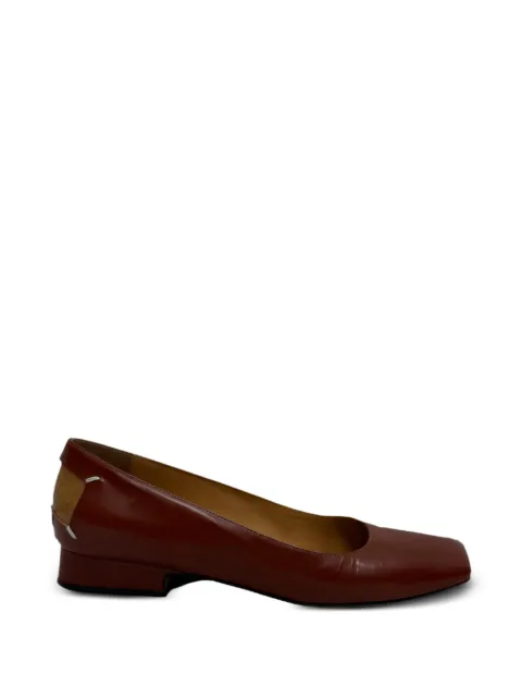 Maison Martin Margiela Pre-Owned Décortiqué Four Stitches ballet flats Brown RFCPUGBSH721490W