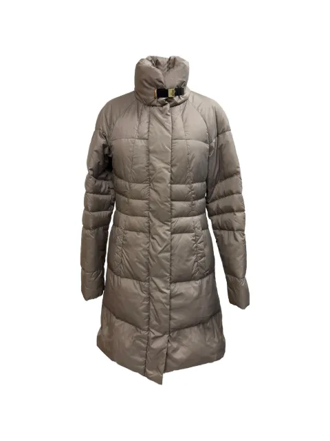 BOSS quilted buckle-collar coat Neutrals RFCPUGBCL720143W