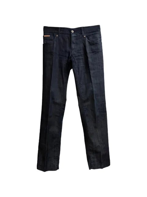 Dolce & Gabbana Pre-Owned straight-leg jeans Blue RFCPUGBCL705500M