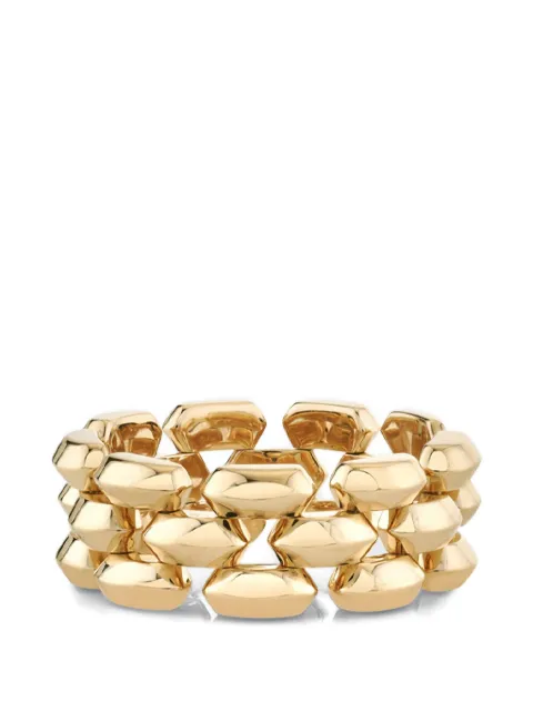 Lizzie Mandler Fine Jewelry Cleo three-row ring Gold R3003