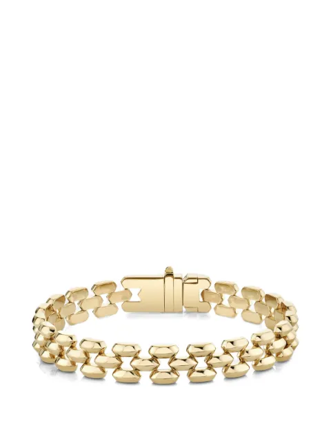 Lizzie Mandler Fine Jewelry Cleo three-row bracelet Gold B3003