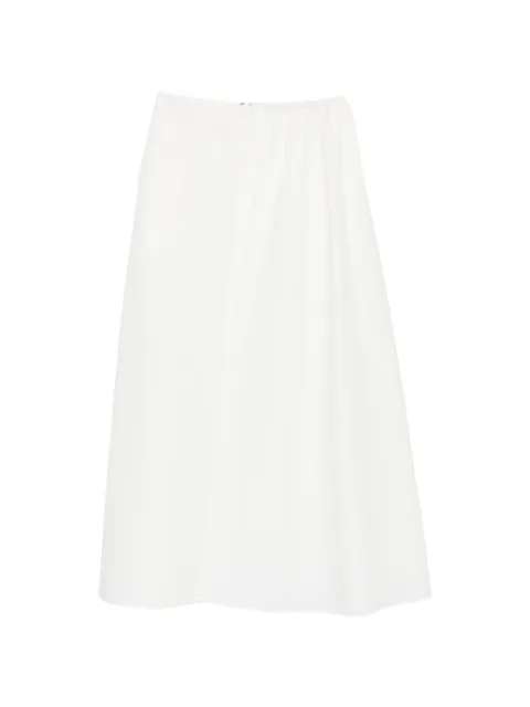 VIKTORIA CHAN Eos A-line maxi skirt White SS26089