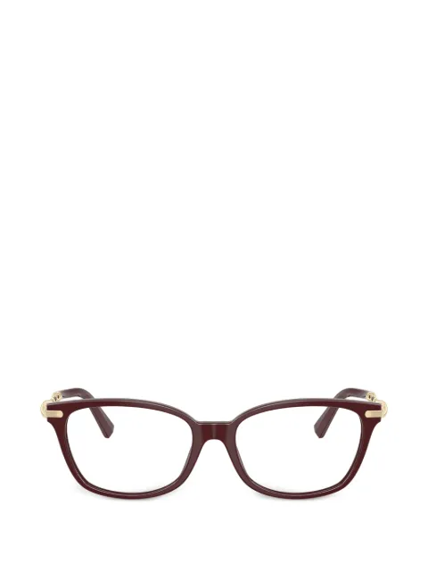 Tiffany & Co Eyewear knot-detail cat-eye glasses Red TF2281