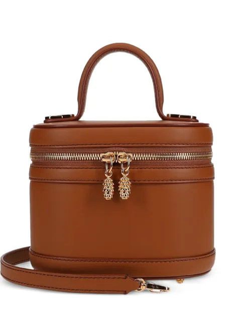 Tyler Ellis small Victoria leather tote bag Brown T175LE211O