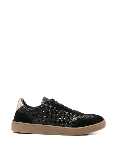 gioseppo Ijebu woven-leather sneakers Black 78649