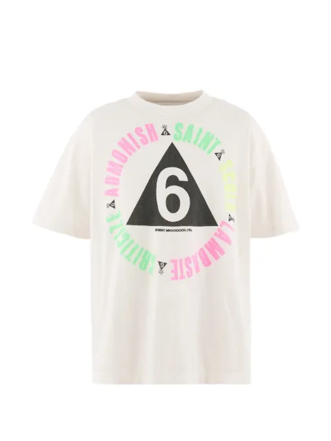 SAINT MXXXXXX graphic-print T-shirt White SMMK80000014