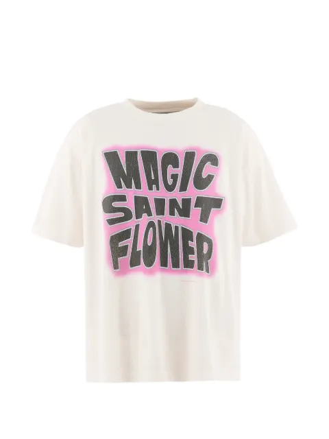 SAINT MXXXXXX graphic-print T-shirt White SMMK80000010