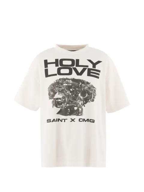 SAINT MXXXXXX x Kosuke Kawamura short-sleeve T-shirt White SMMK80000C08
