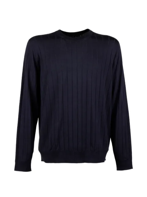 Peserico ribbed-knit sweater Blue R59520F1809317962