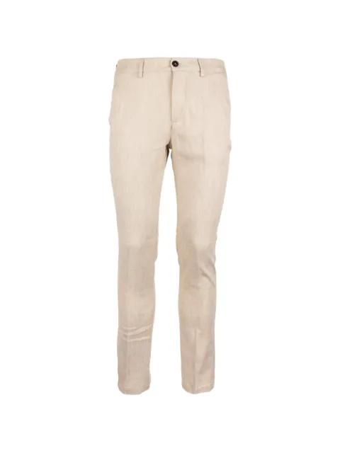 Cruna Solferino slim-fit trousers Neutrals SOLFERINO