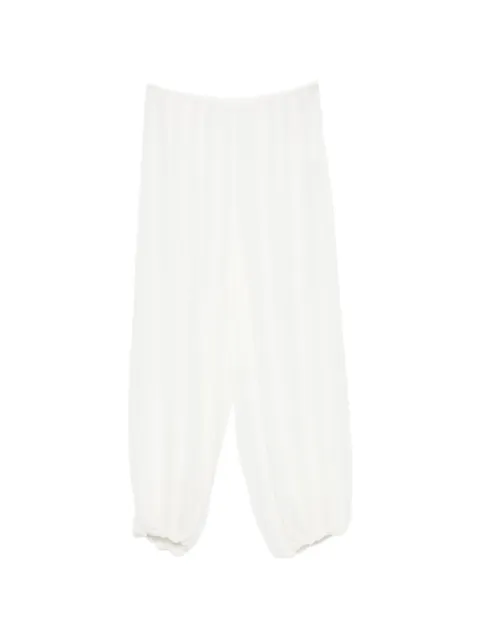 The Frankie Shop Mio sheer balloon pants - white White PAFS21796000