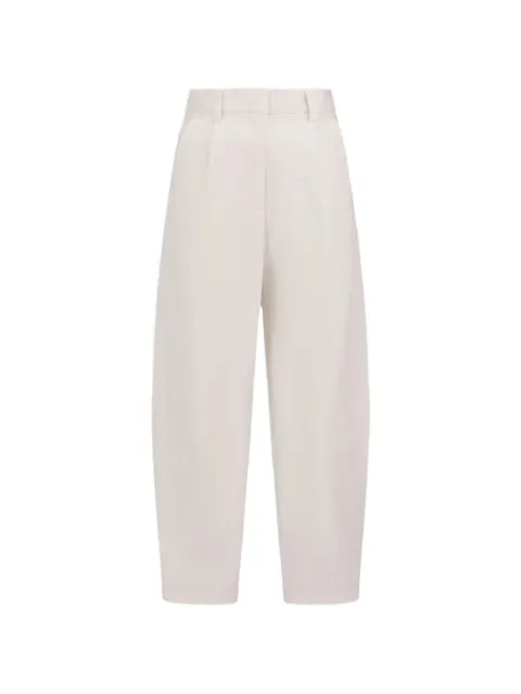 Laminar belt-loops trousers White PT00063DL13285