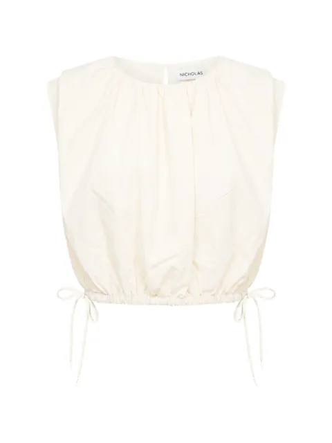 Nicholas Aila top - chalk Neutrals S26T1944CB