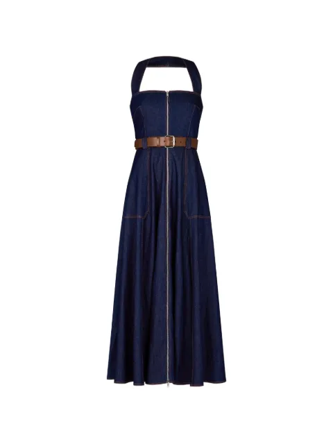 Nicholas Anastasia dress - indigo Blue S26D2713C