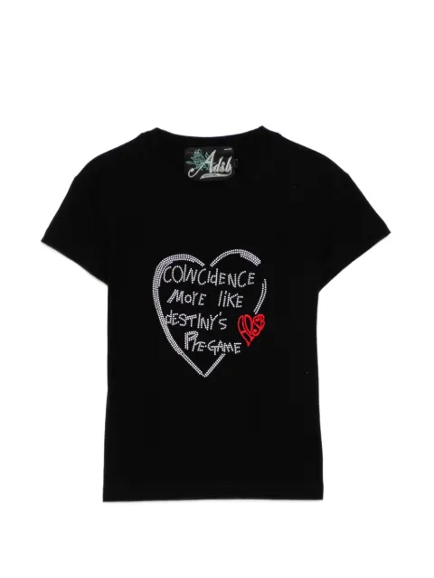 Andersson Bell baby heartfix T-shirt Black ATB1418W